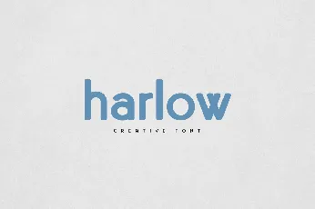 Harlow font