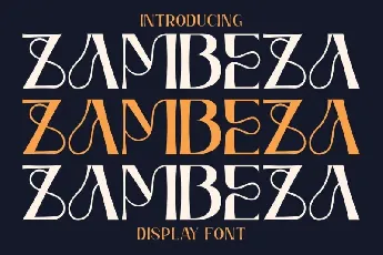 Zambeza font