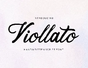 Viollato font