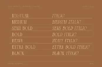 Closed Memory Typeface font