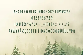 Windbreak font