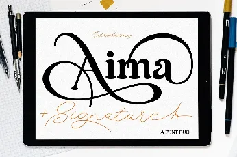 Aima Duo font