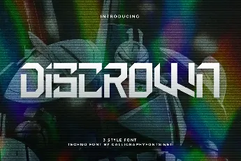 Discrown Demo font