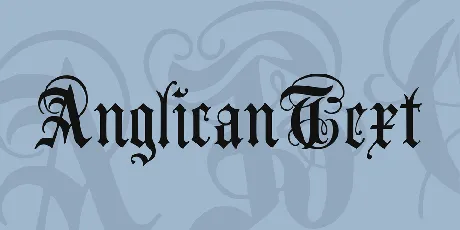 AnglicanText font