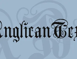 AnglicanText font