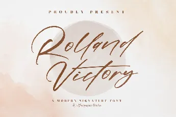 Rolland Victory font