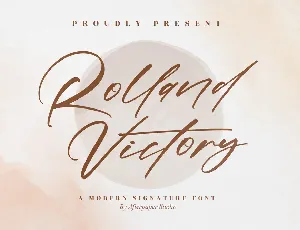 Rolland Victory font