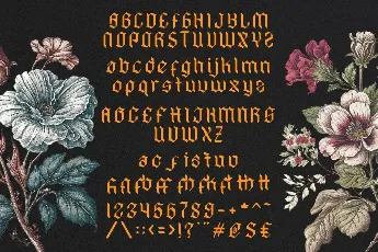 Hyacinth DEMO font