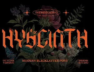 Hyacinth DEMO font