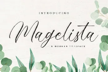 Magelista font