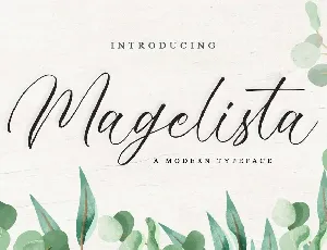 Magelista font