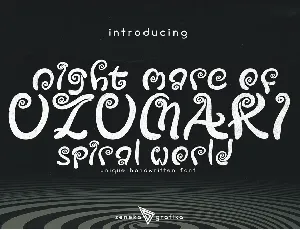 Spiral Font