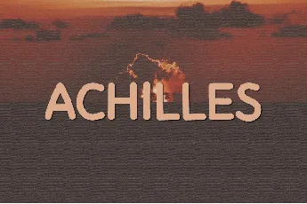 Achilles font