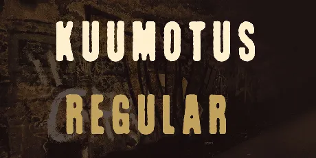 Kuumotus font