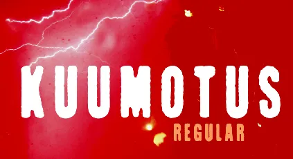 Kuumotus font