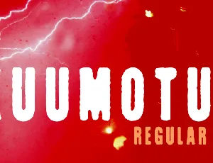 Kuumotus font