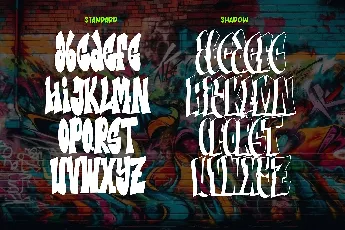 Metro Graffi font