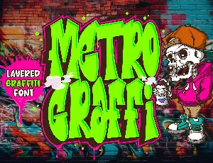 Metro Graffi font