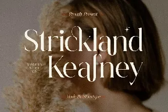 Strickland Keafney font