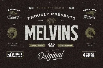 Melvins font