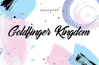 Goldfinger Kingdom font