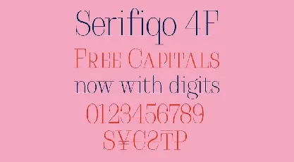 Serifiqo font