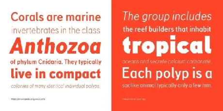 TT Corals Family font