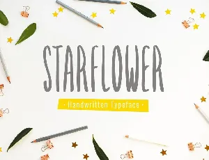 Starflower font