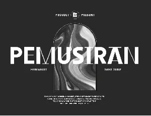 Pemusiran font