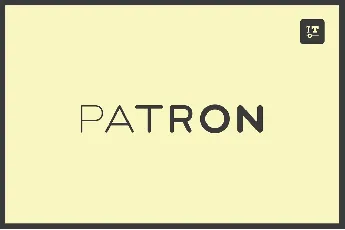 Patron font