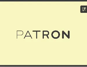 Patron font