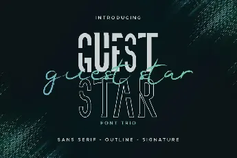 Guest Star Demo font