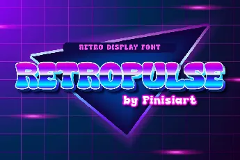 Retropulse font