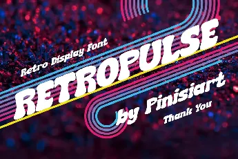 Retropulse font