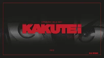 Kakutei font