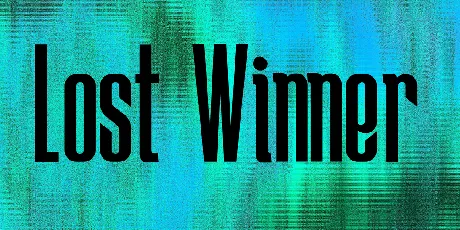 Lost Winner font