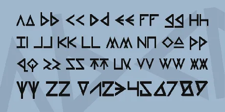 Thors Hammer font