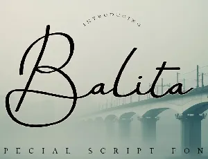 Balita font