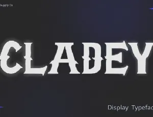 Cladey font