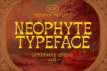 Neophyte Typeface font