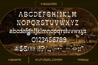 Neophyte Typeface font