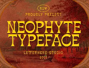 Neophyte Typeface font