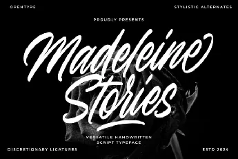 Madeleine Stories font