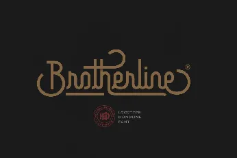 Brotherline font