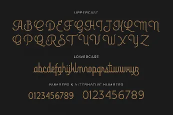 Brotherline font