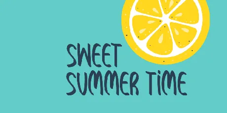 Radiant Summer font