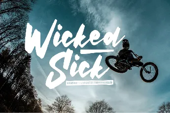 Wicked Sick font