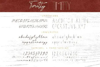 Timitty Demo font