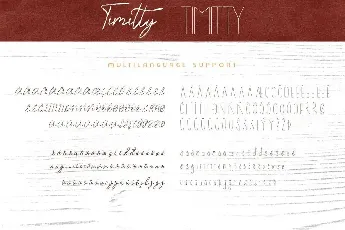 Timitty Demo font