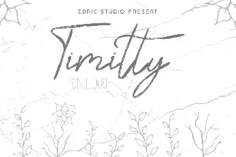 Timitty Demo font